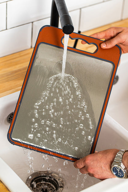 SUWAL Paslanmaz Çelik Kesme Tahtası Terra Series